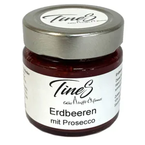 Erdbeeren mit Prosecco