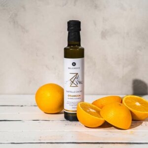 Deligreece Olivenöl verfeinert mit Orangen