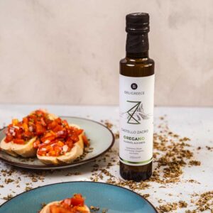 Deligreece Olivenöl verfeinert mit Oregano