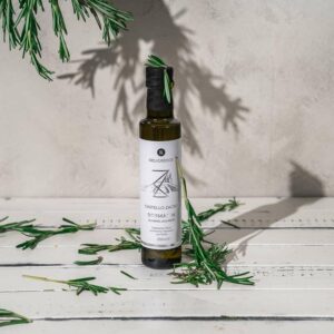 Deligreece Olivenöl Castello Zacro verfeinert mit Rosmarin