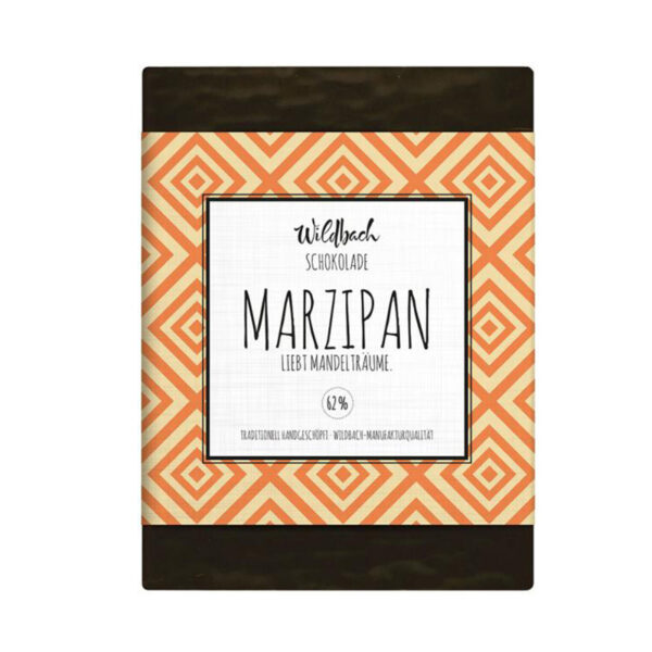 Schokolade von Wildbach mit Marzipan